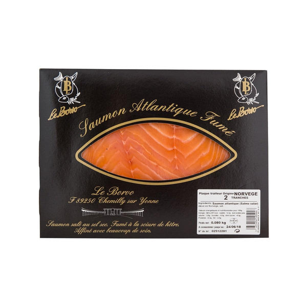 Le Borvo 煙燻挪威鮭魚片（160g）