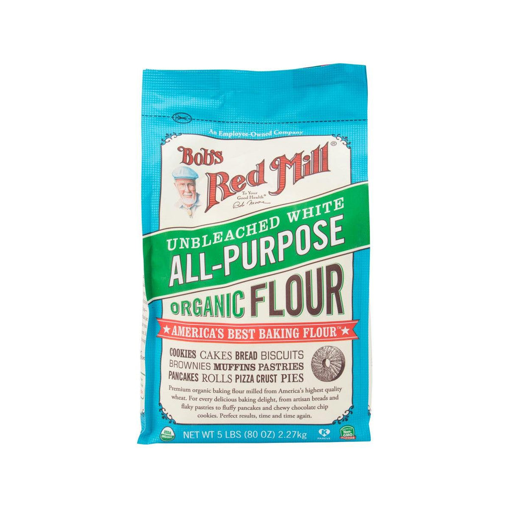 Bob's Red Mill 有機未溴化未漂白白麵粉（2.27kg）