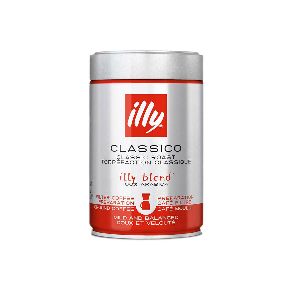 ILLY COFFEE 咖啡粉 - 經典中焙濾泡  (250g)