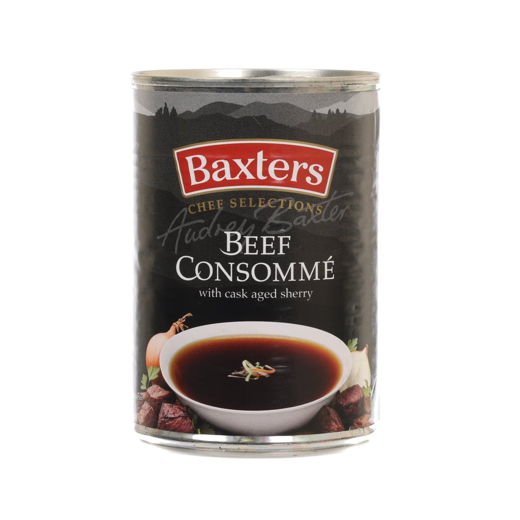 Baxters 主廚精選牛肉清湯配桶裝雪莉酒（400g）