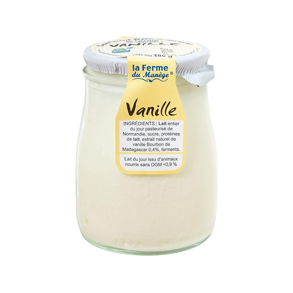 Ferme Du Manege 全脂優格 - 香草 (180g)