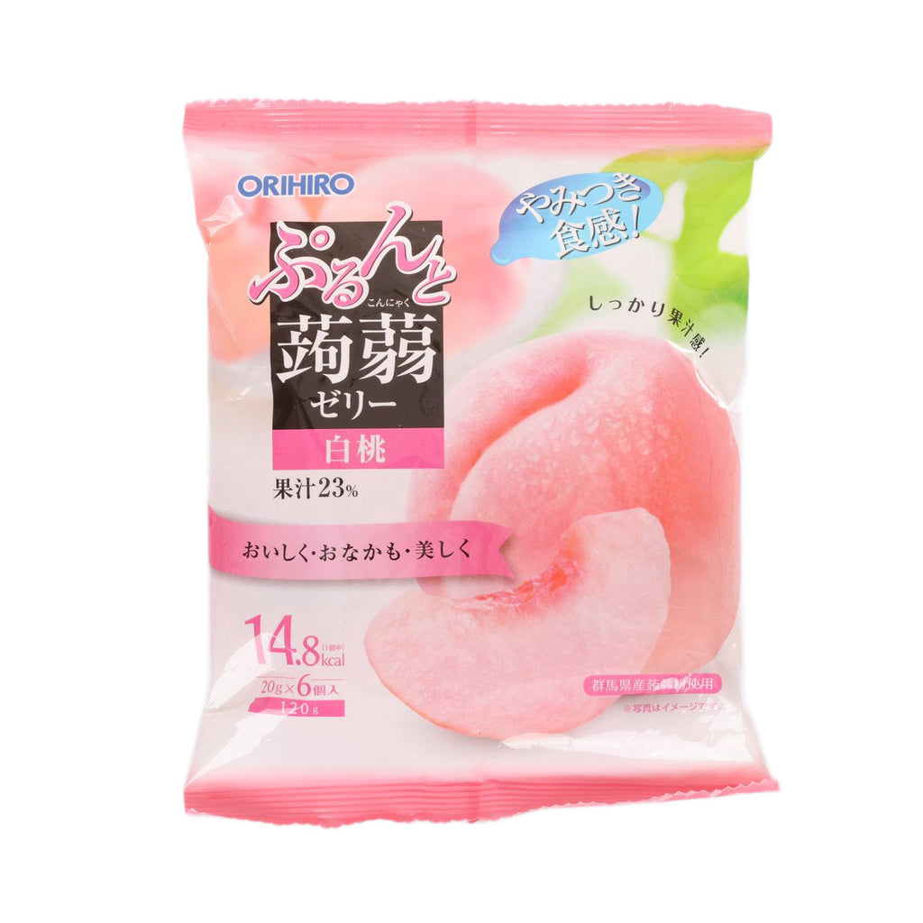 Orihiro 魔芋果凍 - 桃子（120g）