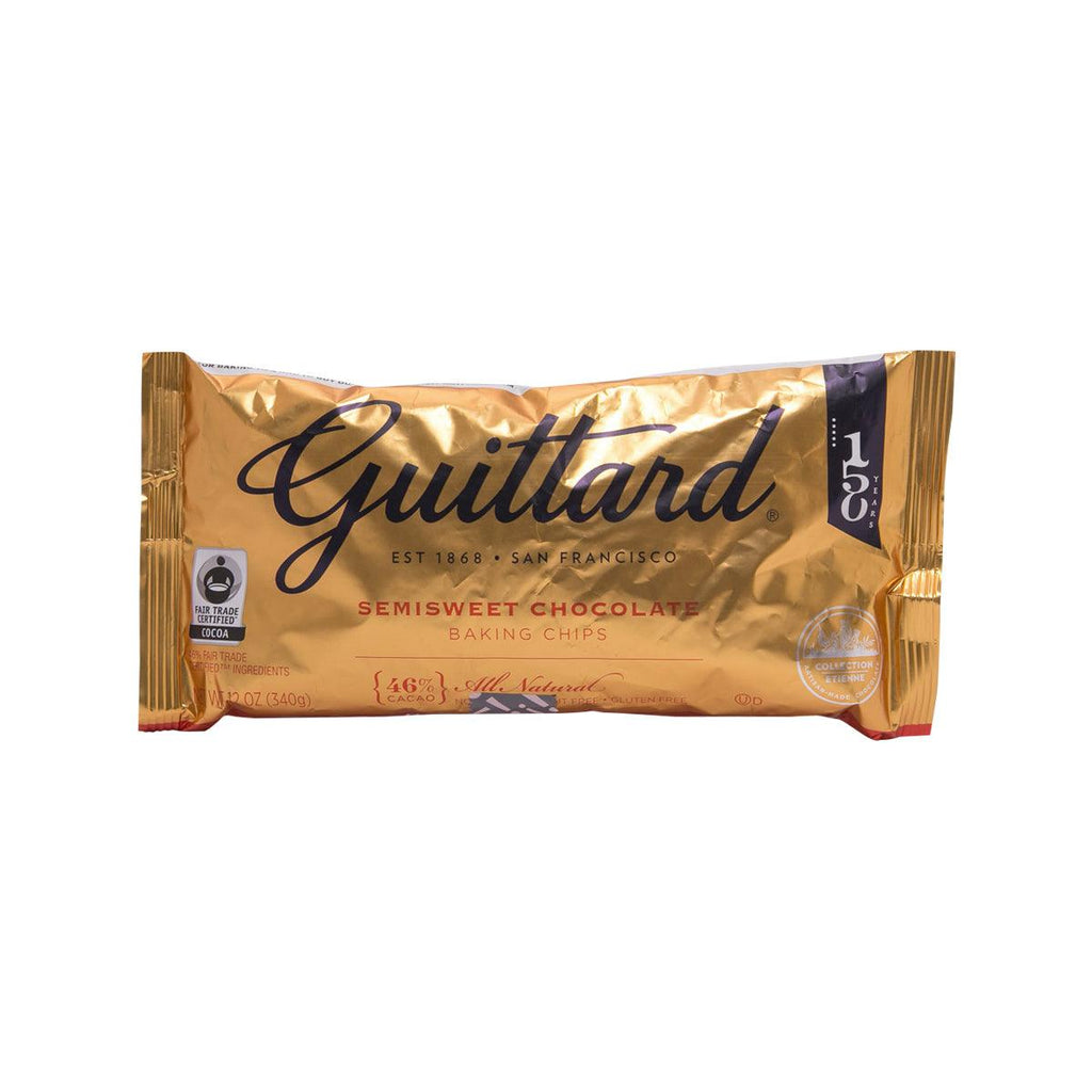 Guittad 純正半甜巧克力片(340g)