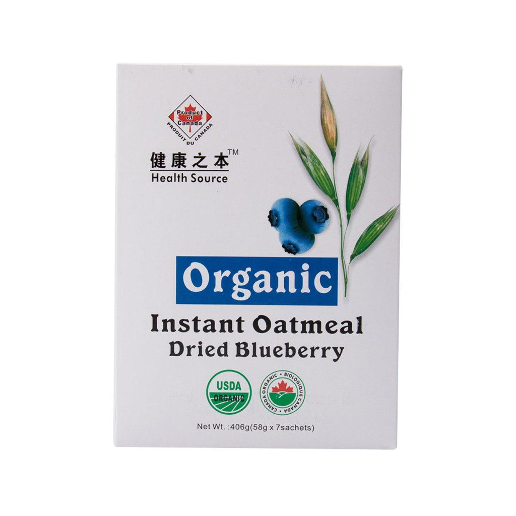 Health Source 有機藍莓乾即食燕麥片(406g)