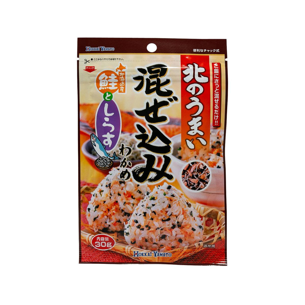 北海山和鮭魚沙丁魚蓋飯 (30g)