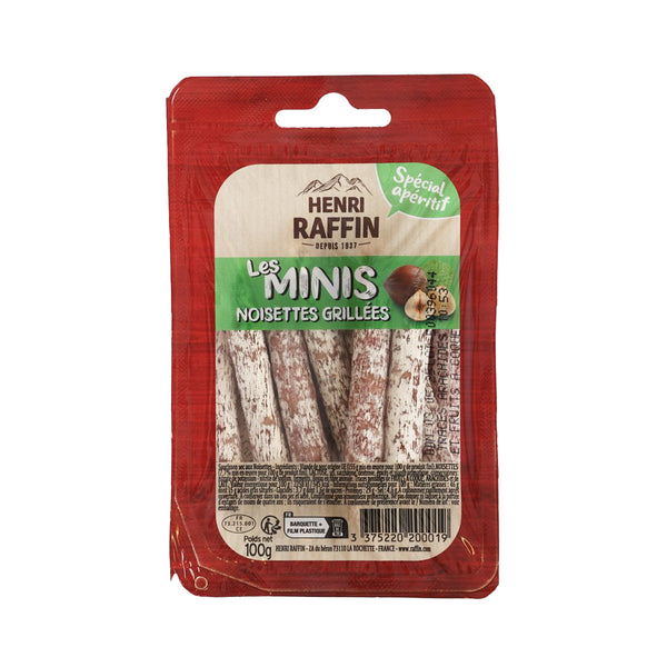 HENRI RAFFIN 迷你榛子沙樂美腸  (100g)