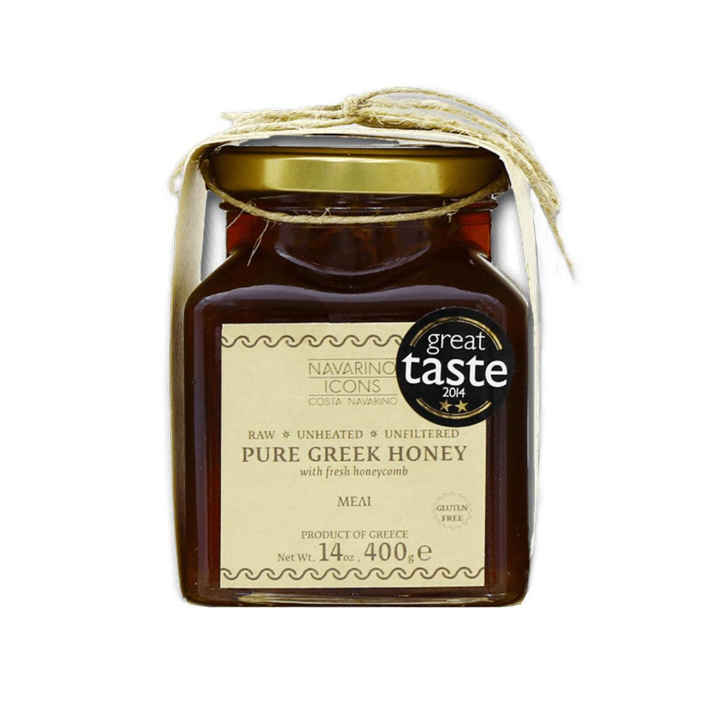 Navarino Icons 新鮮蜂窩純希臘蜂蜜（400g）