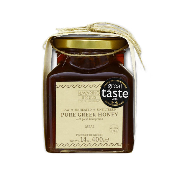 Navarino Icons 新鮮蜂窩純希臘蜂蜜（400g）