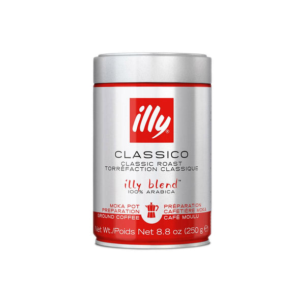 ILLY COFFEE 咖啡粉 - 經典中焙意式摩卡  (250g)