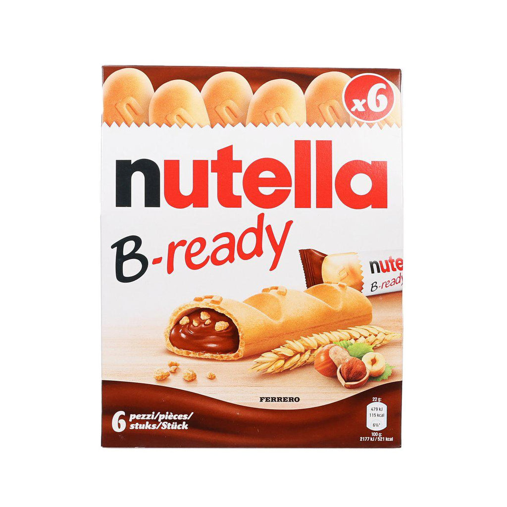 Nutella B-Ready 榛果可可醬威化餅乾（132 克）