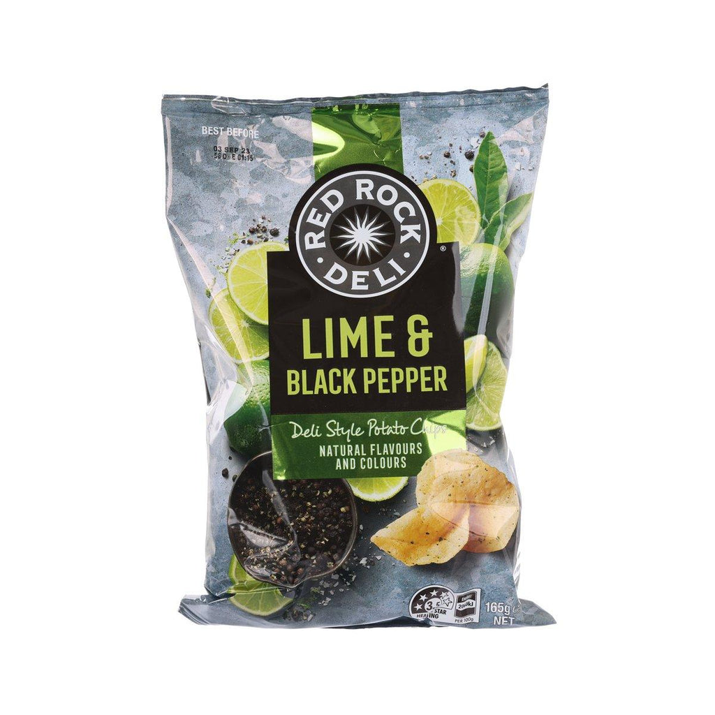 Red Rock Deli 萊姆黑胡椒洋芋片(165g)