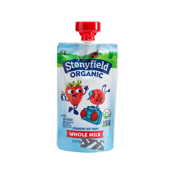 Stonyfield Yotot 有機全脂優格 - 草莓甜菜莓果 (99g)