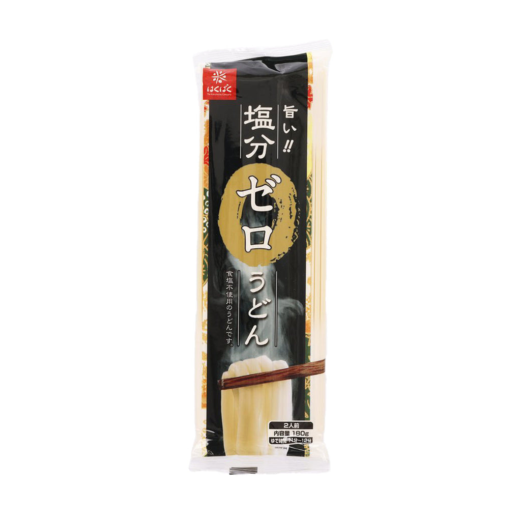 HAKUBAKU No Salt Udon Noodle  (180g)