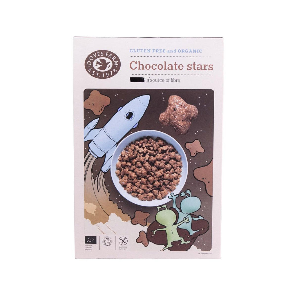 Doves Farm 無麩質有機巧克力星星麥片（375 克）
