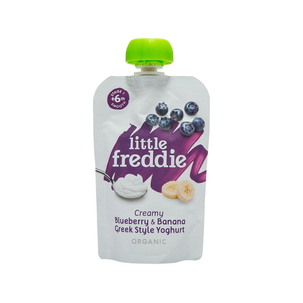 LITTLEFREDDIE 藍莓香蕉希臘式乳酪  (100g)