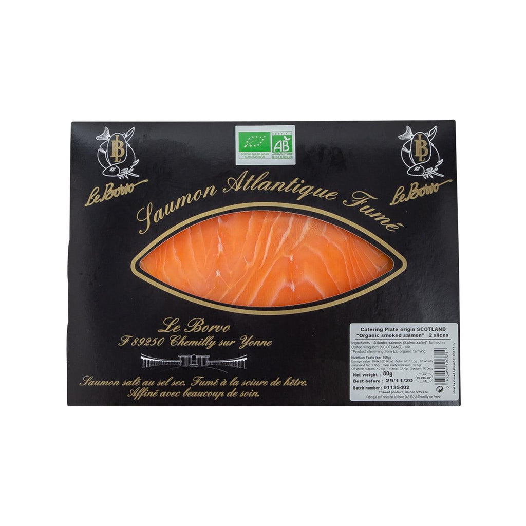 LE BORVO 有機煙三文魚  (80g)
