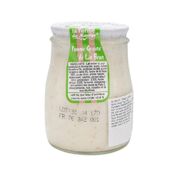 Ferme Du Maneg 蘋果亞麻籽優格(180g)