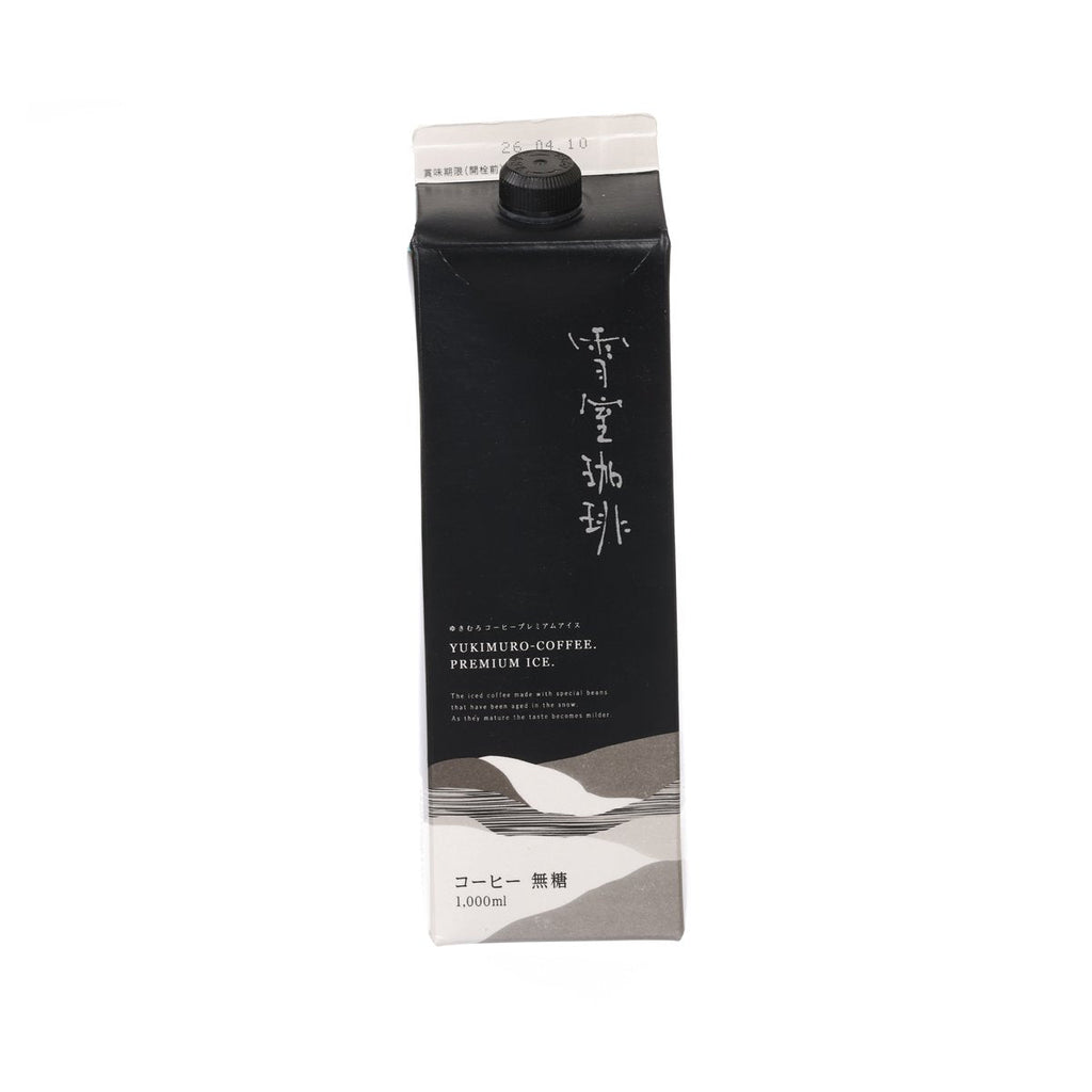 雪室珈琲 無糖高級冰咖啡  (1000mL)