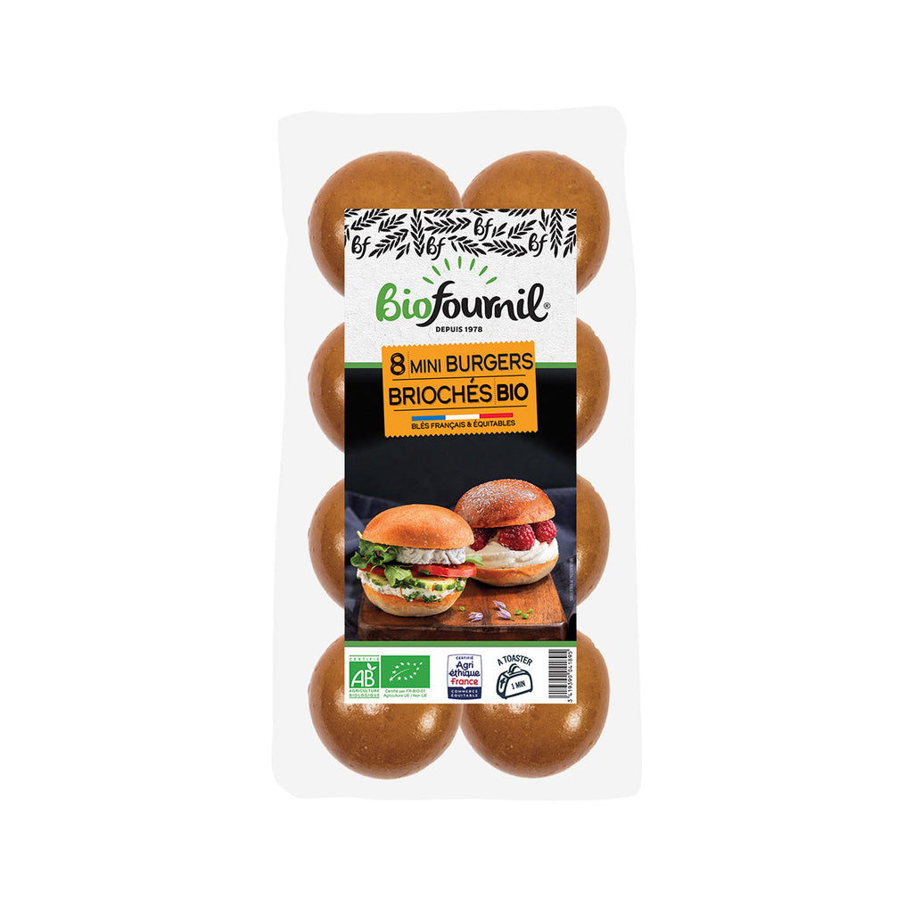 BIOFOURNIL 有機迷你漢堡麵包  (200g)