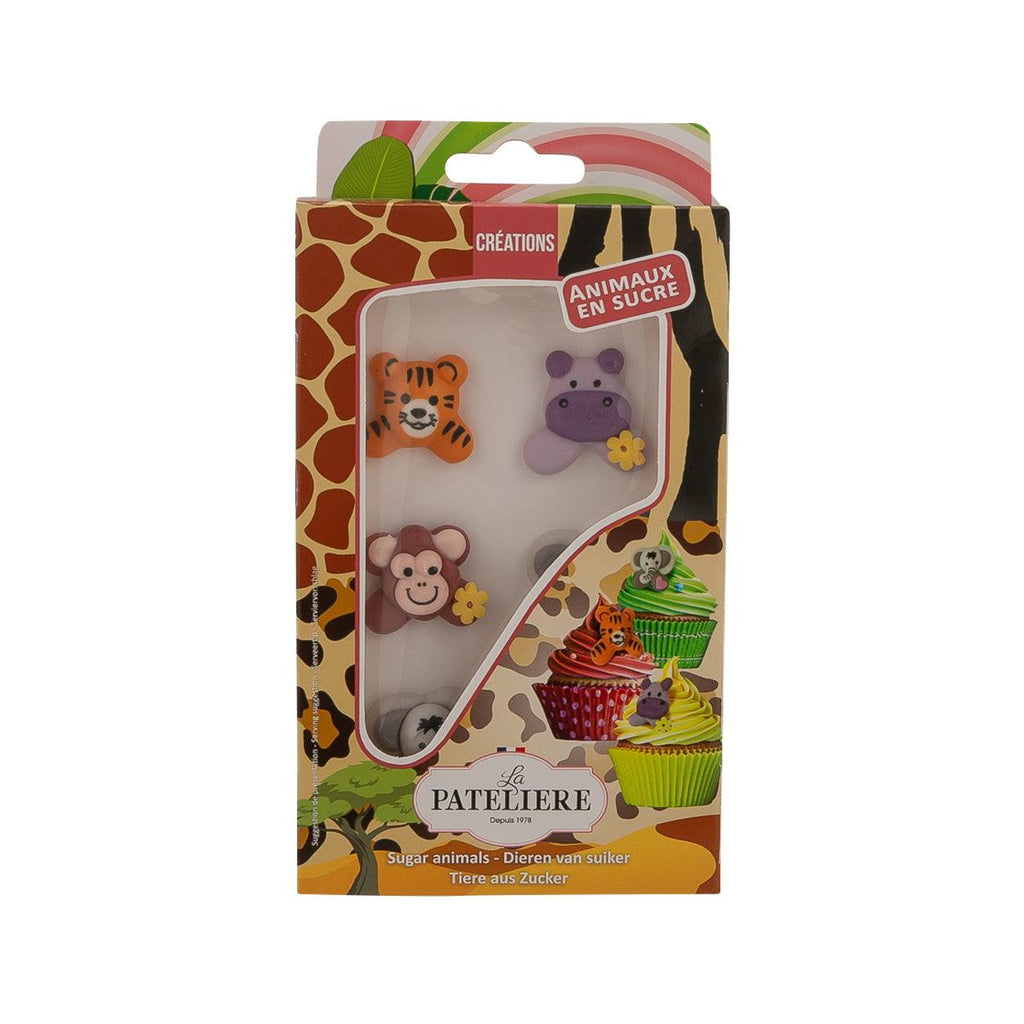 LA PATELIERE 叢林動物裝飾糖  (14g)