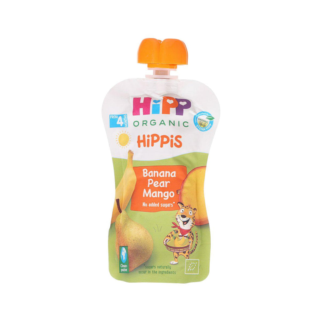 HIPP Organic Fruit Preparation - Banana Pear Mango  (100g)