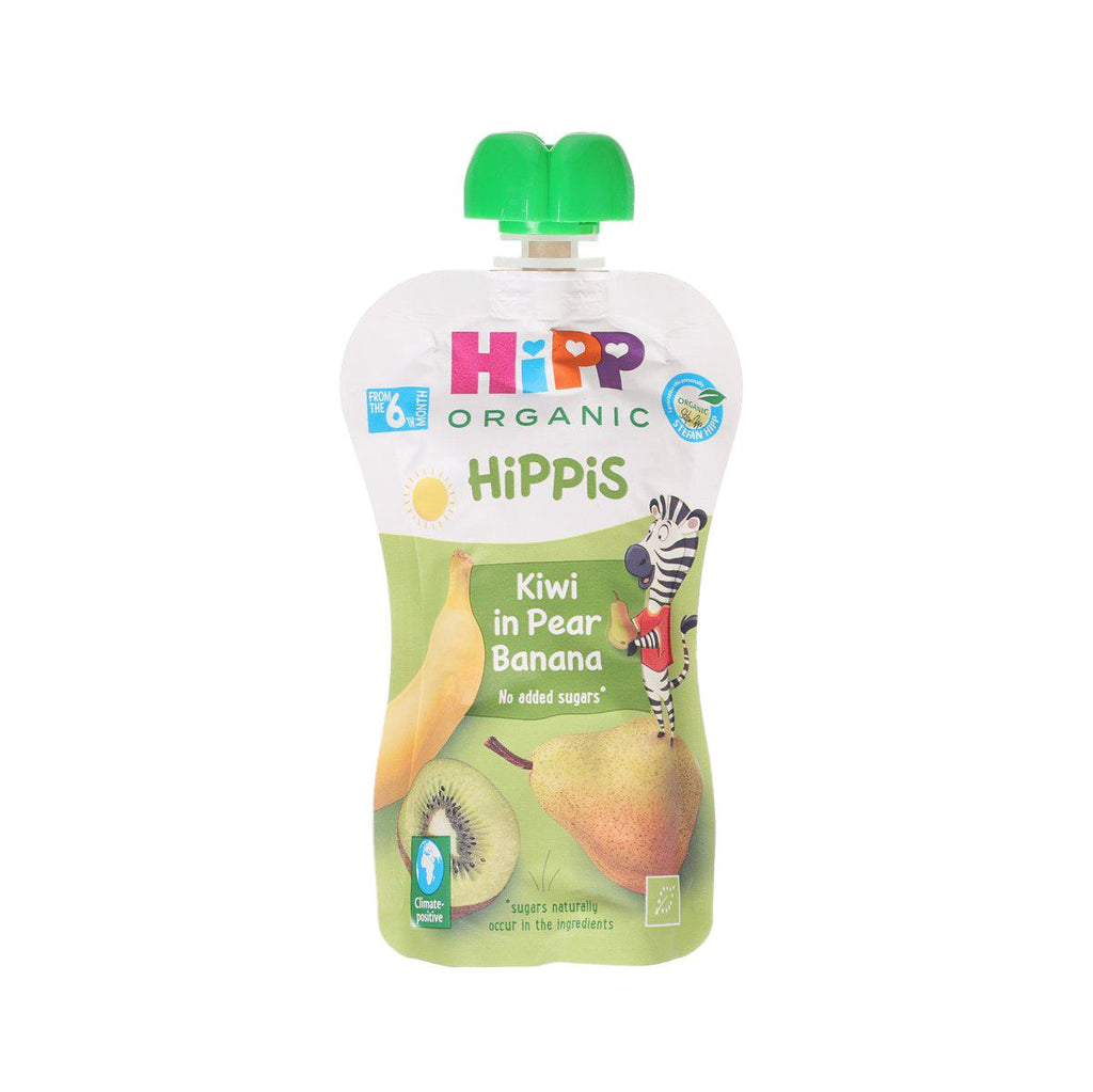 HIPP Organic Fruit Preparation - Kiwi in Pear Banana  (100g)