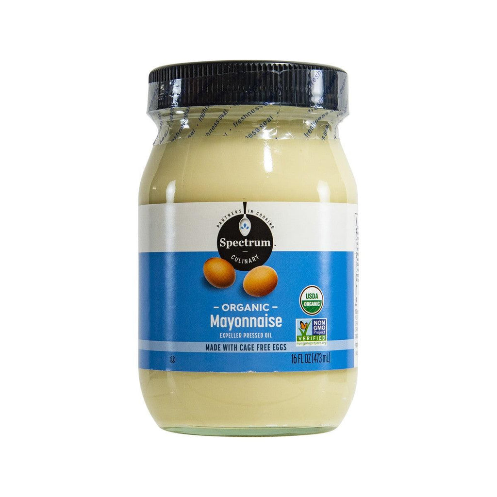 Spectrum Organic Mayonnaise, 473mL – Creamy, Non-GMO