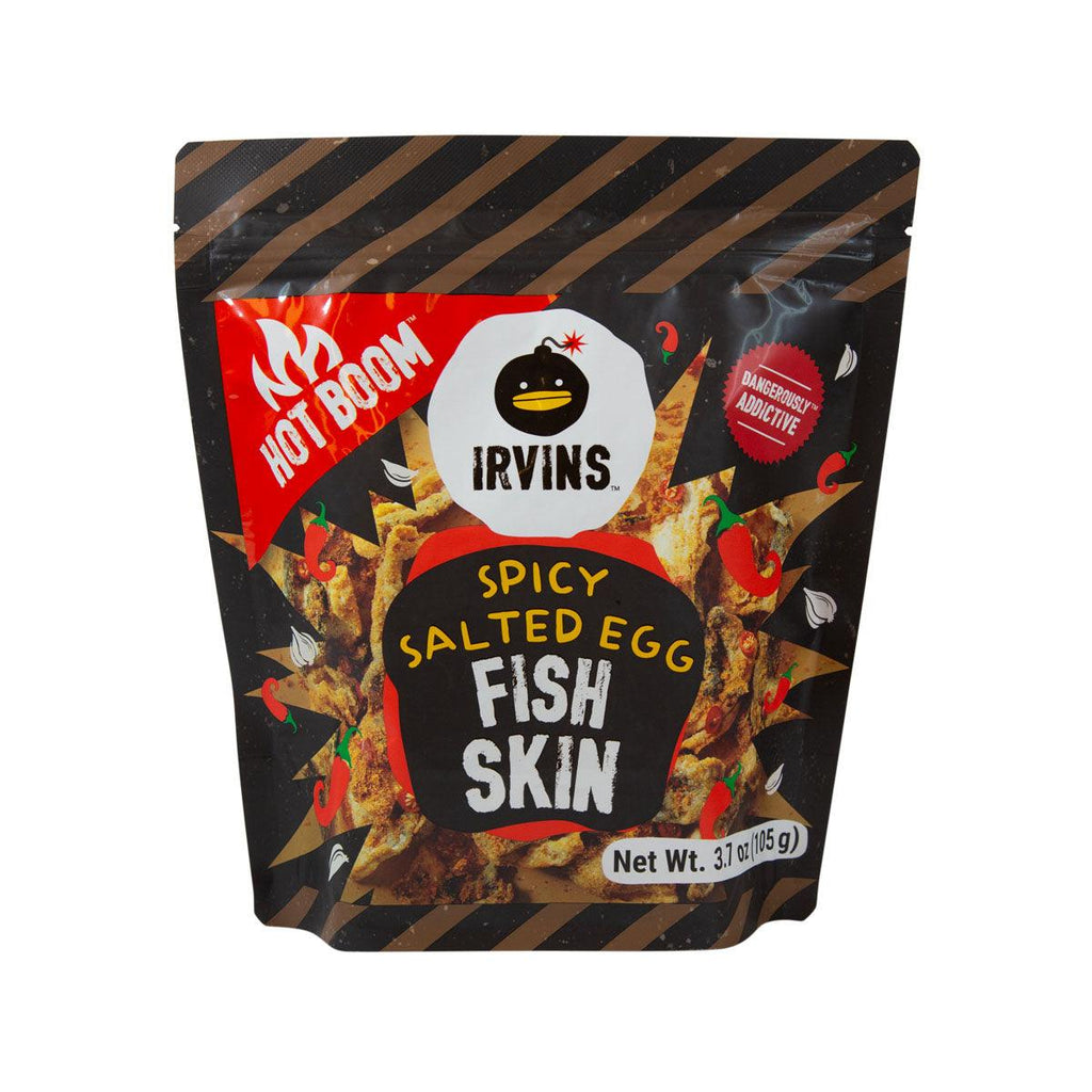IRVINS 辣味鹹蛋魚皮 [小包裝]  (80g)