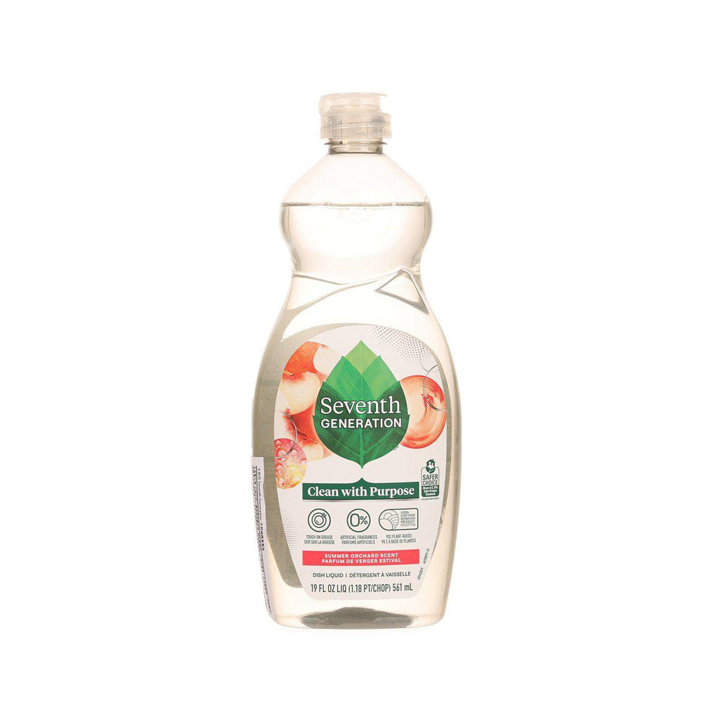 SEVENTH GENERATION 天然碗碟清潔液 - 夏季果園氣味  (650mL)