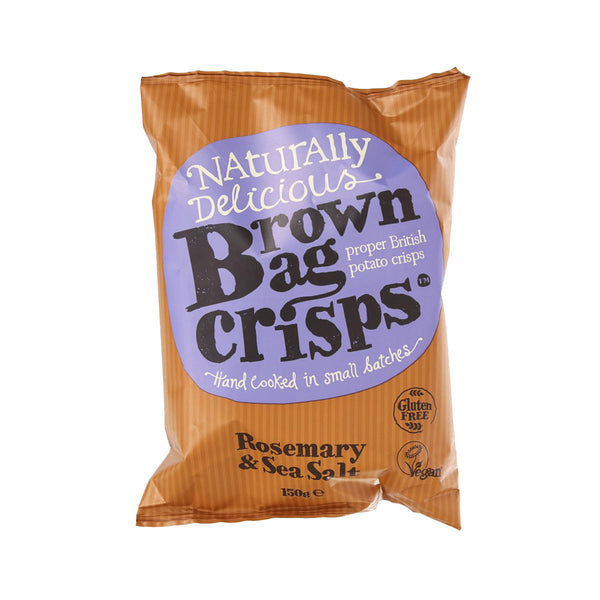 BROWN BAG CRISPS 迷迭香海鹽味手製薯片  (150g)