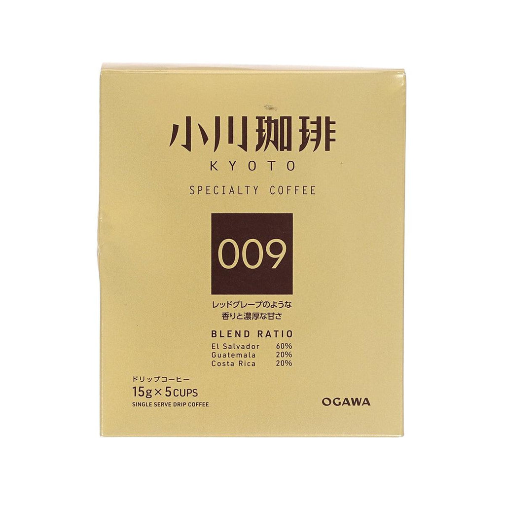 小川珈琲 京都精品咖啡 009 掛耳咖啡  (5 x 15g)