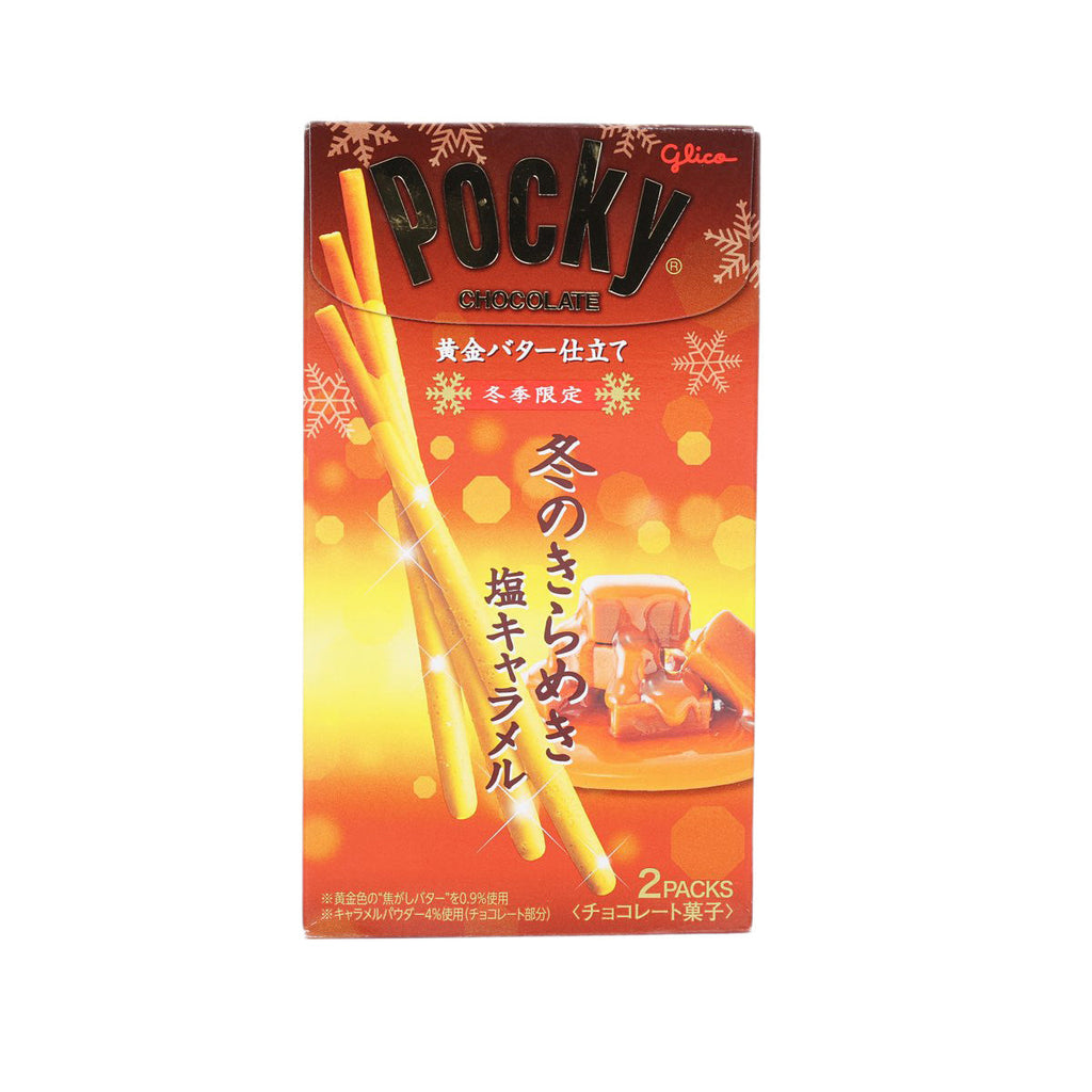 固力果 冬季Pocky朱古力餅乾條 - 焦糖鹽味  (54g)