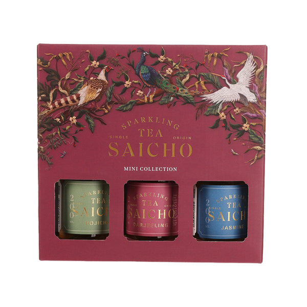 SAICHO 迷你氣泡茶收藏包  (3 x 200mL)
