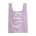 CITYSUPER Small Environmental Pocketable Bag CS Logo Purple