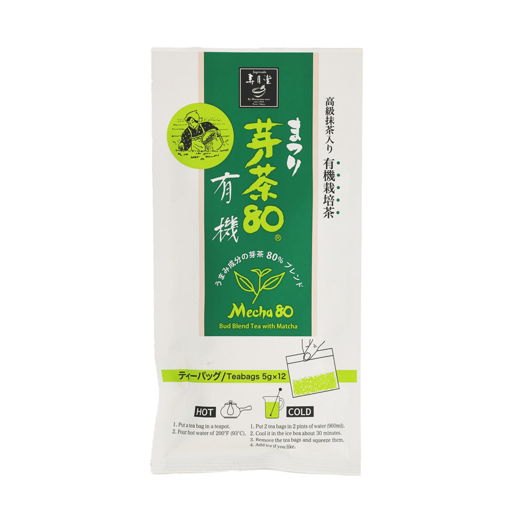 寿月堂 有機芽茶抹茶茶包  (60g)