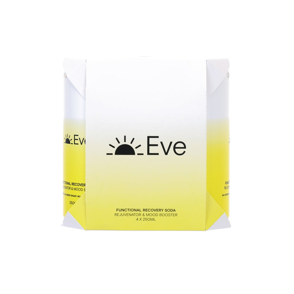 EVE BLISS Sparkling Turmeric Soda Set - Rise & Recover [Can]  (4 x 330mL)
