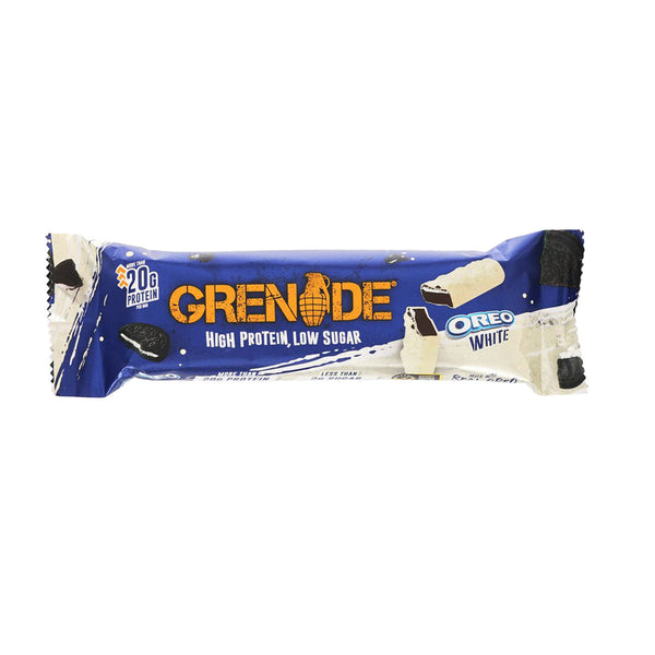 GRENADE 白朱古力奧利奧口味蛋白棒  (60g)