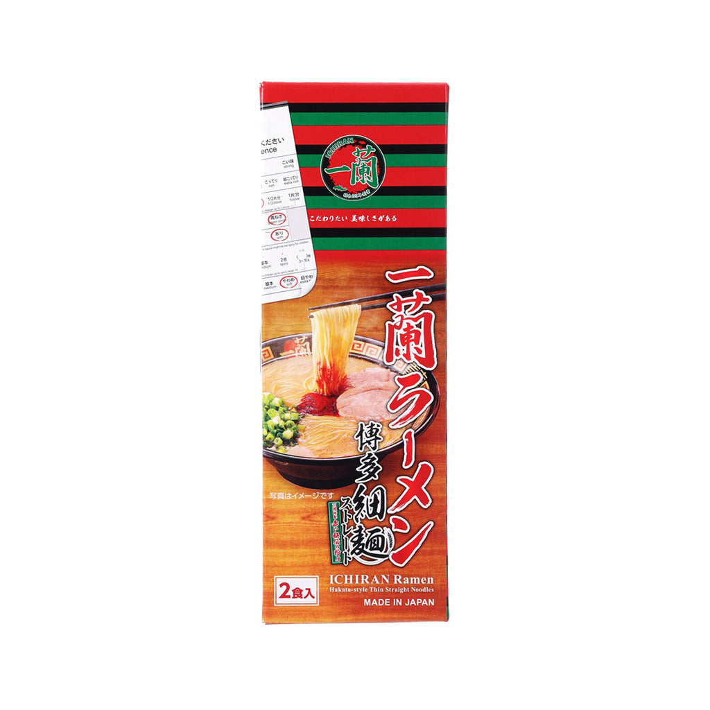 ICHIRAN Ichiran Ramen Hakata Style Straight Noodle with Ichiran's Original Red Chili Spice  (258g)