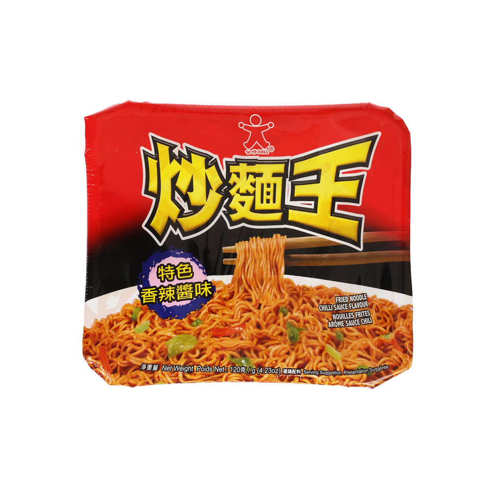 DOLL Fried Noodle - Chilli Suace Flavour  (120g)