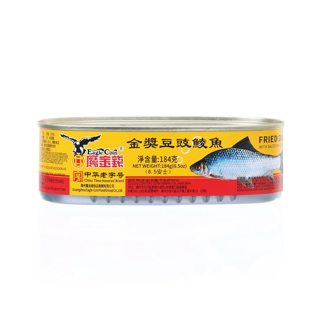 EAGLE-COIN Fried Dace with Salted Black Beans  (184g)