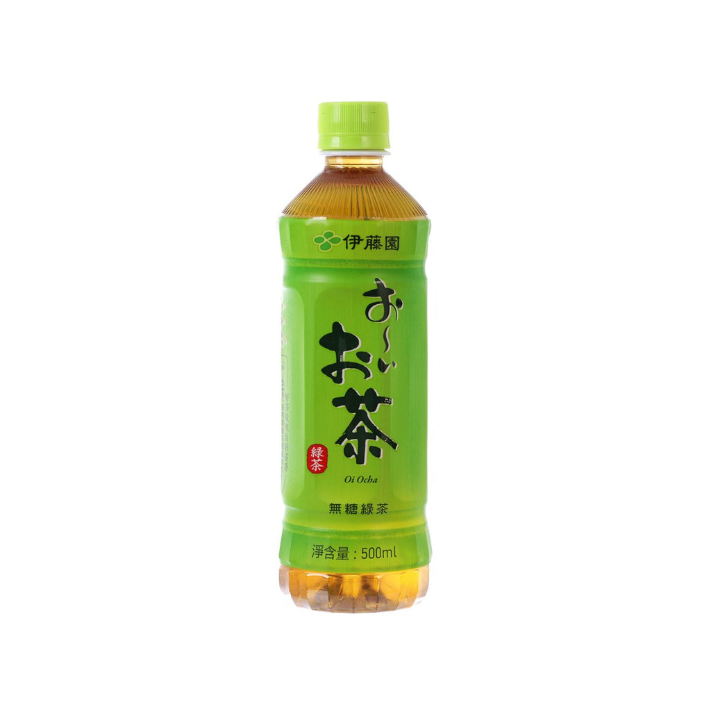 ITOEN Unsweetened Green Tea [PET]  (500mL)
