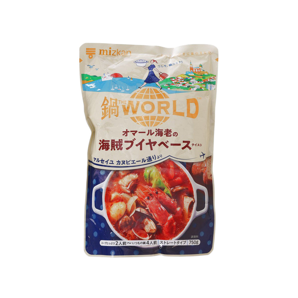 MIZKAN Nabe The World - Lobster Pirate Bouillabaisse Taste Soup for Hot Pot  (750g)