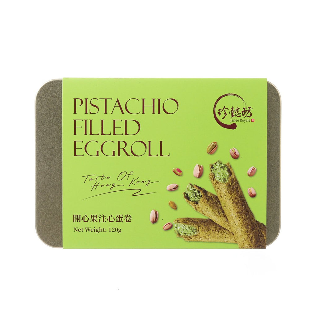 JANEE ROYALE Pistachio Filled Egg Roll  (120g)