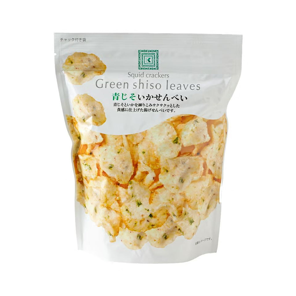 HK$75 for 2 - KINOKUNIYA Green Perilla Squid Rice Cracker  (90g)