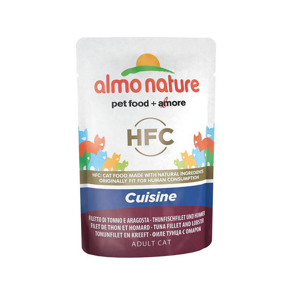Almo Nature (5833) Cat 55g 鮪魚片與龍蝦