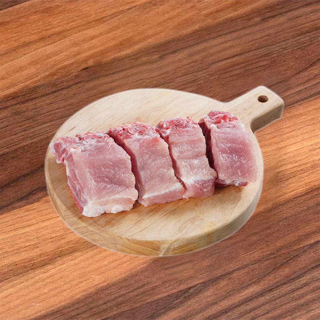 FIRST FIELD Local Fresh Pork Back Bone  (400g)
