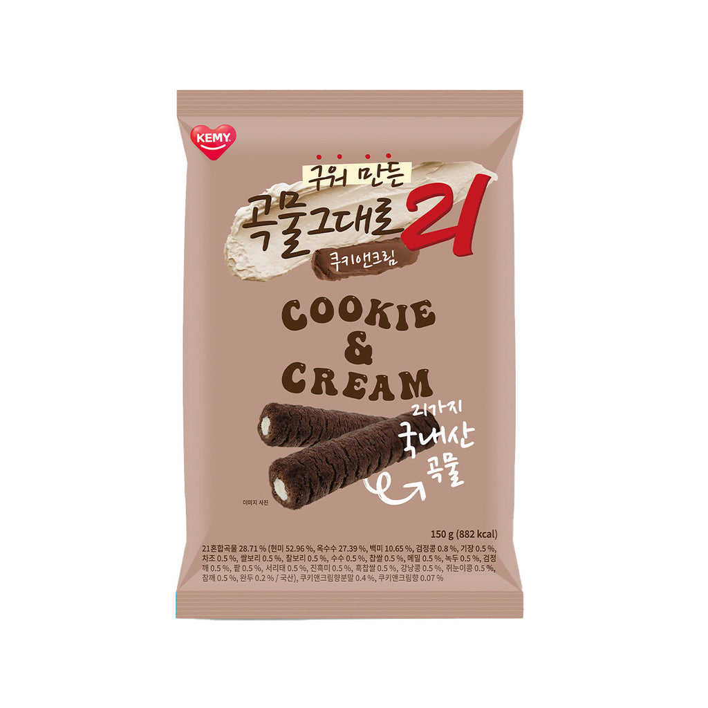 KEMY 曲奇忌廉穀物脆卷  (150g)