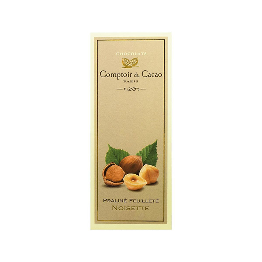 COMPTOIR DU CACAO 榛子果仁朱古力  (80g)