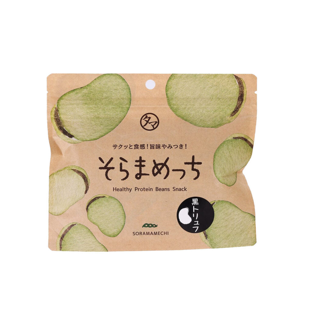 HK$58 for 3 - KYUNAN Dried Broad Bean Snack - Black Truffle  (80g)